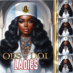DOI OES Ladies with Fez: JPG Image Bundle (Digital Download)
