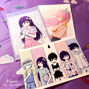 Postales Omori de 4 x 6 pies