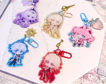 Amphoreus Chrysos Heirs Honkai Star Rail Keychains