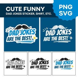 Ensemble Svg fête des pères drôle, meilleur Svg papa de tous les temps, papa cool SVG, famille papa mari grand-père fils hommes chemise autocollant conception numérique