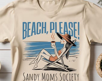 The Beach Club Shirt Png, Beach Mama Png, Salty Moms Png, Mother's Day, Retro Beach Girl Png, Funny Sarcastic Mom Design, Trendy Summer Png