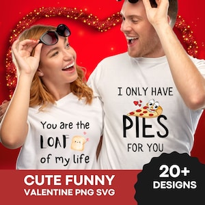 20+ ontwerpen Valentijnsdag, bijpassend stel, digitaal passend ontwerpF, shirt trui mok kaart Printify Cricut ontwerp, leuke grappige SVG, png PNGEgg