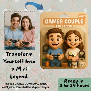 Custom action figure portraits, Custom Toy Box Portrait, Handmade Toy Figure from Your Photo, 3D Collectible Custom Toy Box Portrait