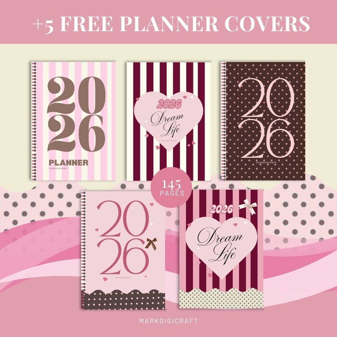 2026 Digital Planner | Minimalist iPad Portrait Layout (PDF Download ...