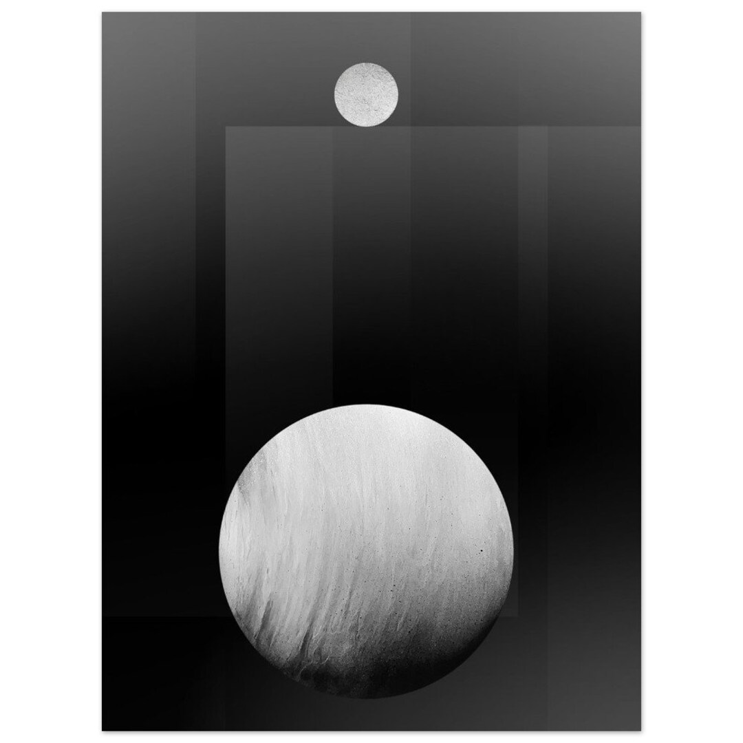 Premium Abstract Wall Art Gloss Print Aluminum Print Metal Framed Etsy