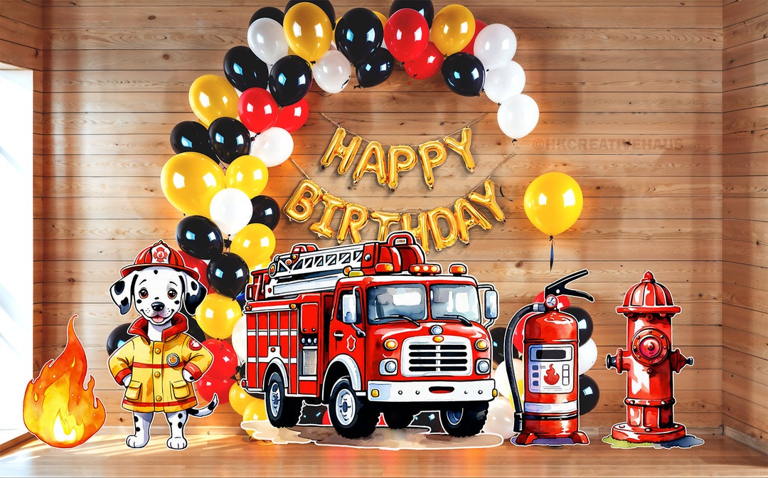 Take A Look About Birthday Party At The Fire Stationfeed