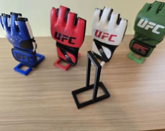 NEW AND IMPROVED Glove Stand Display Case For Ufc / Mma Signed Gloves