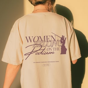 Classical Music Gift for Musician, Teacher Music Gift Unique, Feminist Tshirt for Conductor, Trendy Music Teacher Gift, Classical Music Tee
