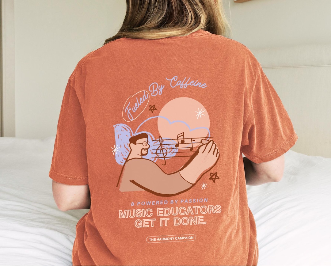 Music Educator Tshirt, Trendy Gift for Music Teacher Appreciation, Cute Music Note Shirt, Elementary Music Gift, Unique Music Aesthetic Tee