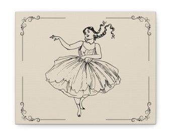 Coquette Canvas Wall Art