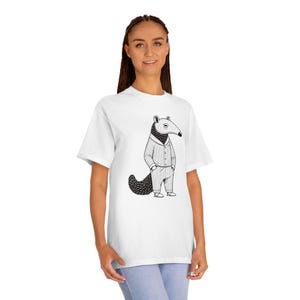 Ameisenbär - T-Shirt aus Baumwolle - Erwachsene Unisex (PJ.6.1)