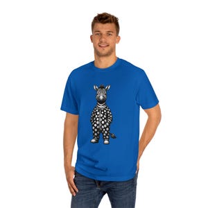 Zebra - Cotton T-shirt - Adult Unisex (PJ.94.1)