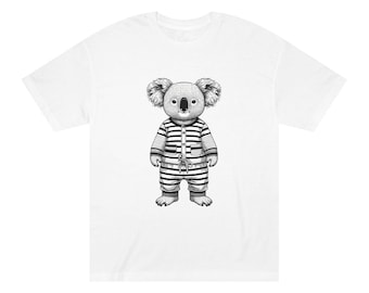 Tier Illustration Unisex T-Shirt, Vögel Sea-Life T-Shirt, Einzigartige Komfort Kleidung, Lässige Outing Kleidung, Geschenk für Naturliebhaber, Wildtier Liebhaber