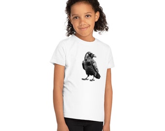 Raven - Camiseta de algodón orgánico para niños (43.19.1)