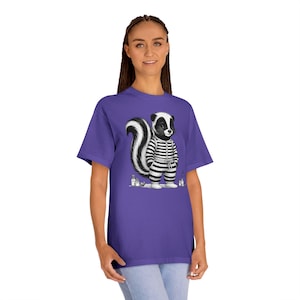 Skunk - Cotton T-shirt - Adult Unisex (PJ.78.1)
