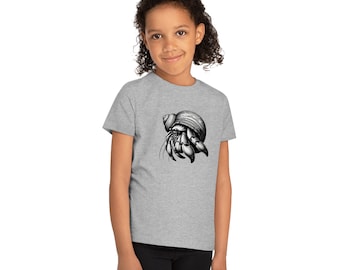 Hermit Crab - Kids' Organic T-Shirt (85.5.1)