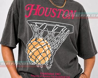 90s Houston Basketball Fan Gift – Unisex Fit FD