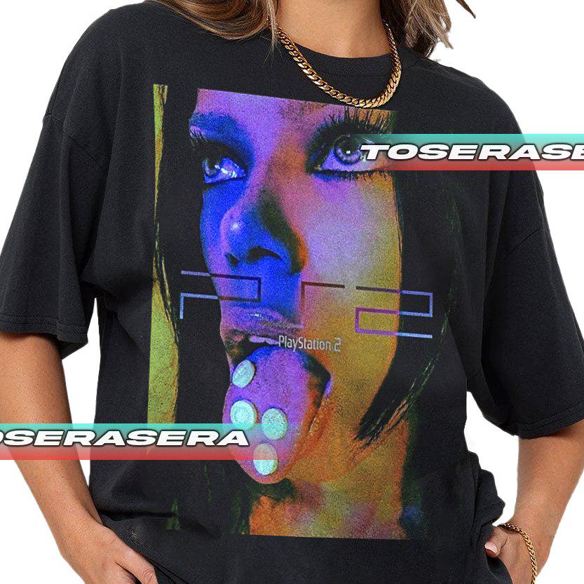 PS2 Ad Campaign T-shirt RZ - Etsy