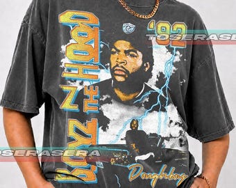 Boyz n The Hood 90s Movie T-Shirt, Retro Urban Streetwear Hip Hop Apparel FD