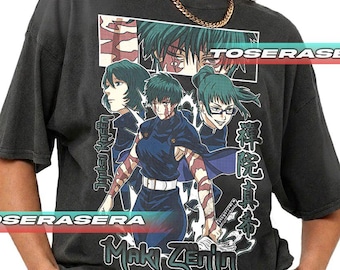 Jujutsu Kaisen Maki Zenin T-Shirt | Anime Manga Character Tee TNGN