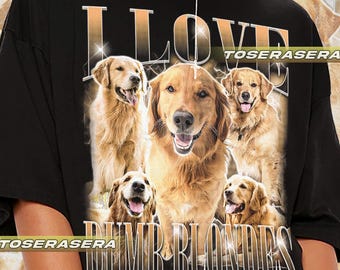 Dog Lover Unisex Softstyle T-Shirt, Cute Pet Owner Tee, Funny Animal Graphic Shirt, I Love Dumb Blondes Tee, Dog Mom Gift, Pet Parent FD
