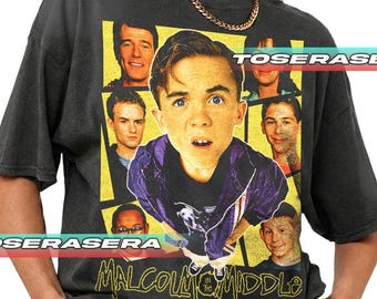 Malcolm in the Middle Tee, Retro TV Show Unisex Softstyle T-Shirt, Vintage Sitcom Top, Classic Comedy Shirt, 90s Nostalgia Apparel FD