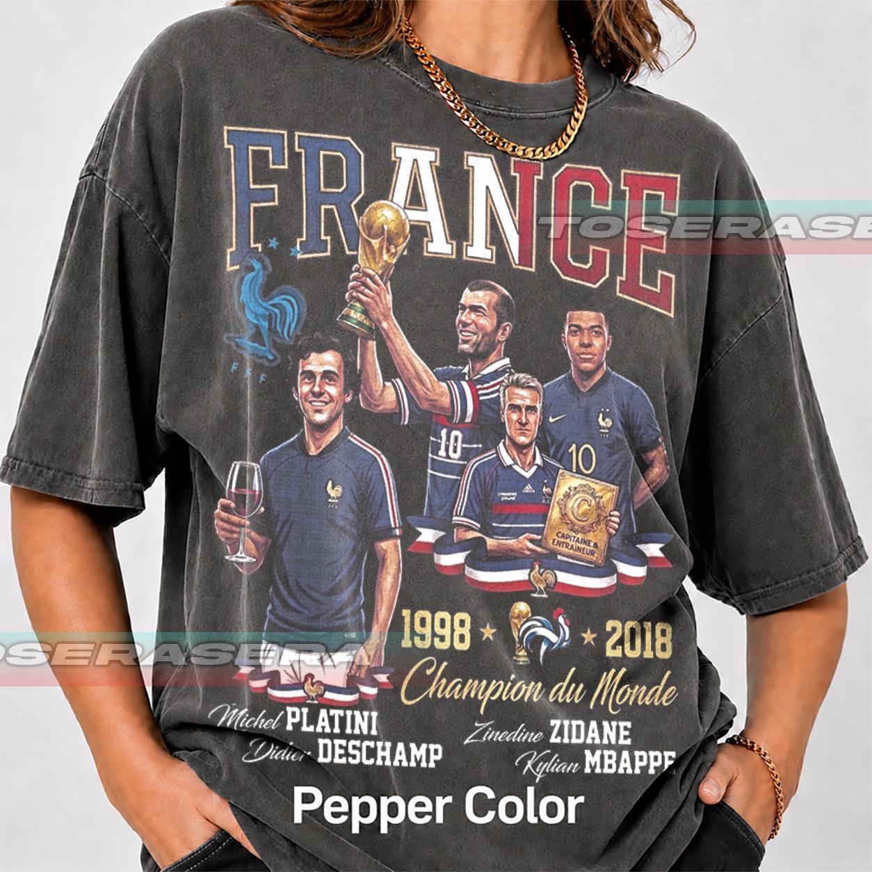 Mbappe 2018 France Jersey - Etsy
