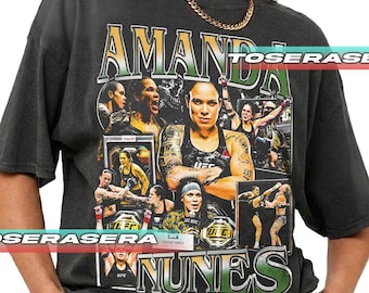 Amanda “The Lioness” Nunes Shirt – UFC Women’s Champion Tee – MMA Fighter Graphic – Gift for Combat Sports Fans FD