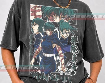 Jujutsu Kaisen Maki Zenin T-Shirt | Anime Manga Character Tee TNGN