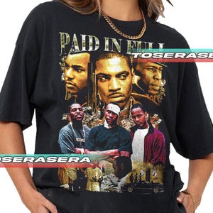 T-shirt souple unisexe payant, T-shirt film payant, T-shirt film classique, Chemise streetwear rétro, Vêtements hip hop homme femme