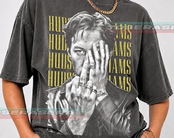 Vintage Hudson Williams Shirt - Actor Fans Oversized Bootleg T-shirt - Unisex Movie Tee BK