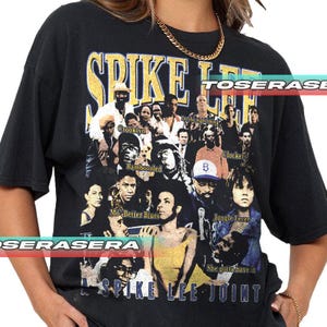 Spike Lee Film Director T-Shirt, Movie Buff Gift, Director Fan Apparel, Film Lover Tee, Cinematic Shirt