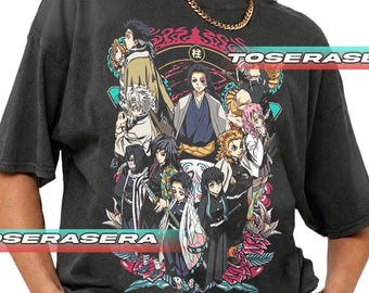 Rund um das Hashira T-Shirt | Demon Slayer T-Shirt