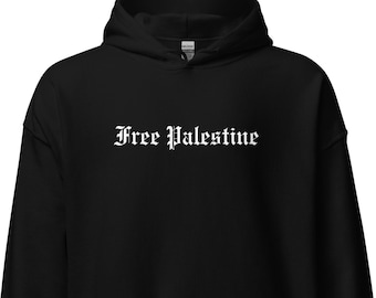 Felpa con cappuccio Palestina, Felpa con cappuccio Palestina libera, Girocollo con bandiera della Palestina, Stand con camicia Palestina, felpa Palestina, maglietta Gaza, Gerusalemme