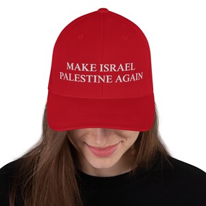 Make Israel Palestine Again Cap | Structured Twill Cap for Style & Comfort, Unique Hat Gift for Activists