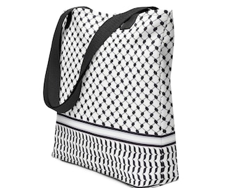 Keffiyeh Tote bag, Keffieh Tote Bag, Keffiyeh Pattern, Palestine bag, Palestine scarf