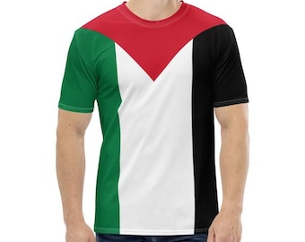 All Over Print Palestine Flag t-shirt, Palestine tee, Palestine flag shirt, Palestine flag Tee
