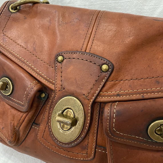 バッグ COACH Legacy Brown Leather Handbag 65th Vintage Coach legacy 65th anniversary brown | Mercari