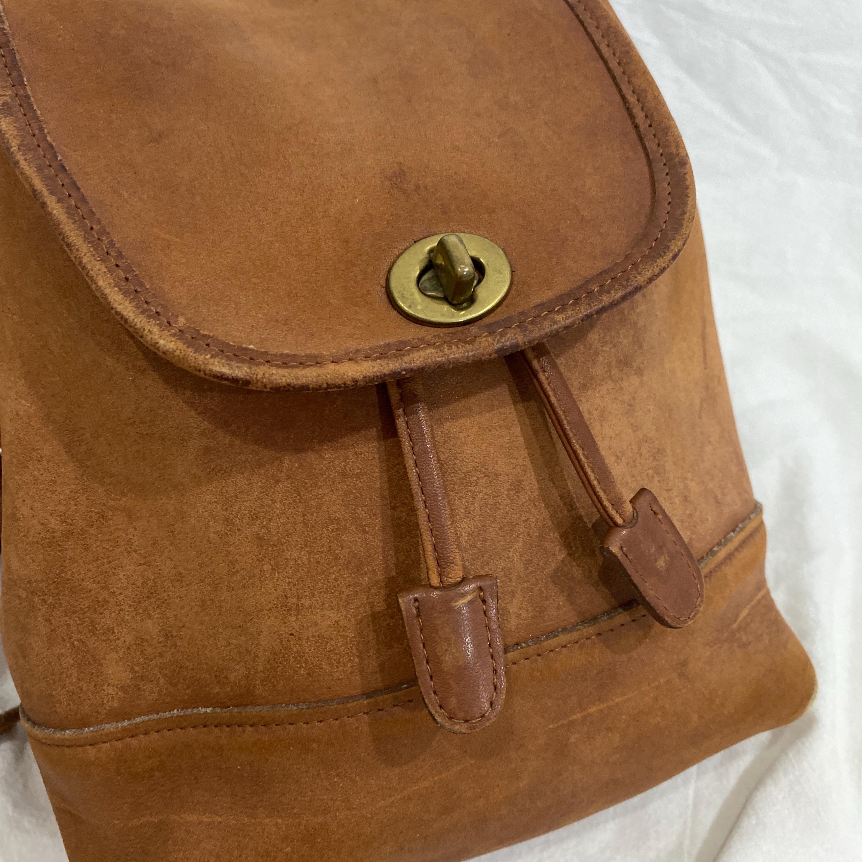 Coach 9960 Vintage 90s daypack, Brown The Coach Daypack Style No. 9960 was first introduced in  main image 2