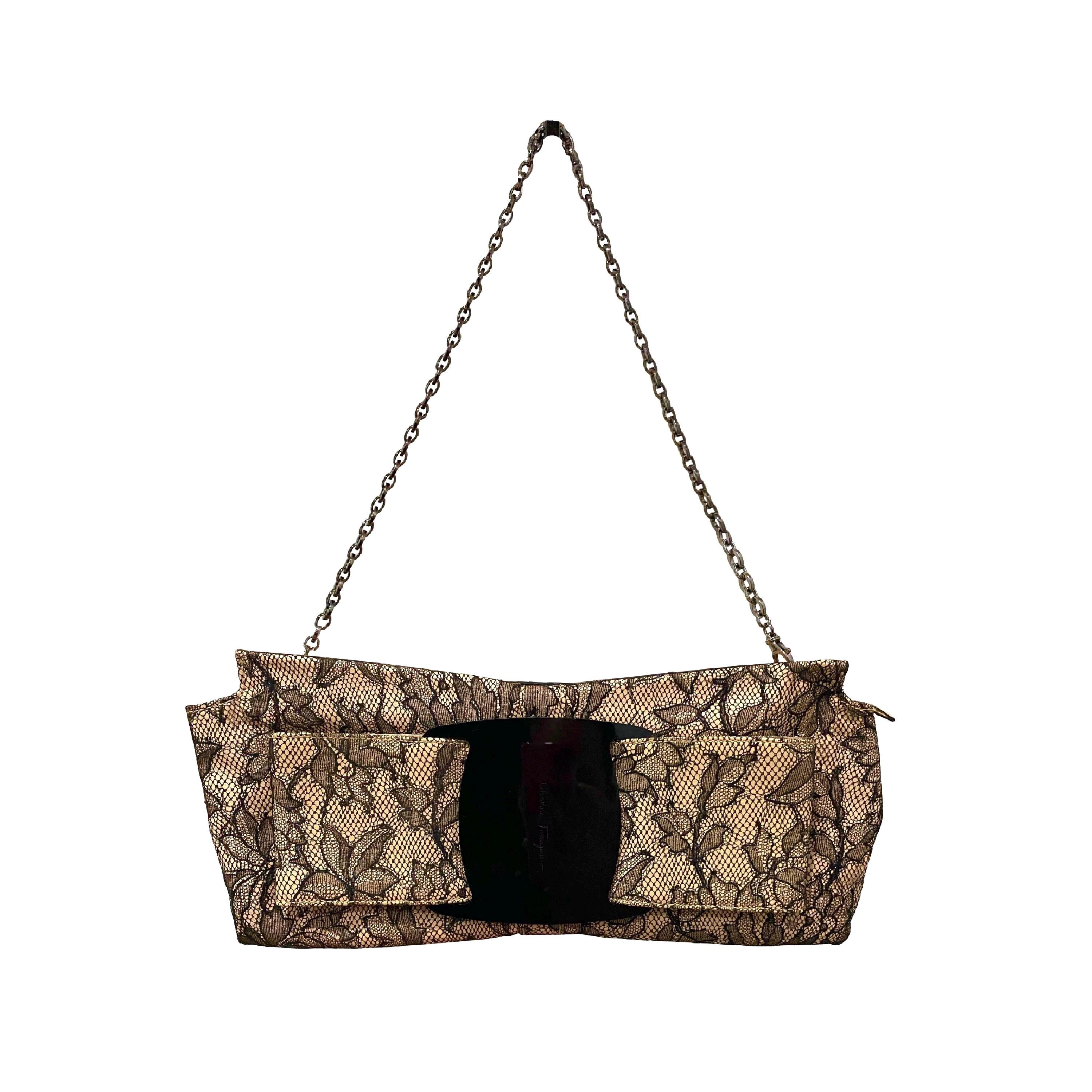 Salvatore ferragamo vintage purse - Etsy 日本