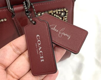 Pre-owned Coach Selena Bond Bag 39289 With Crystal Embellishment