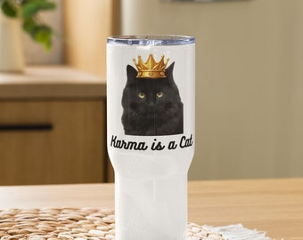 Karma Cat Travel Mug