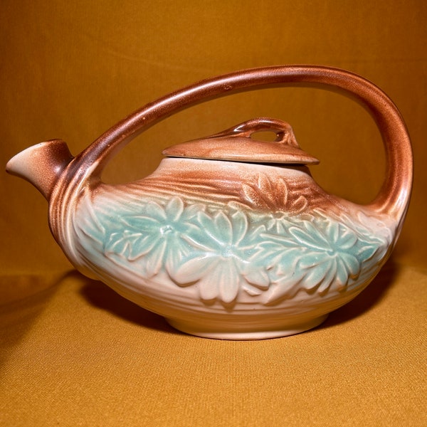 Vintage 1940s Ceramic McCoy Aladdin Lamp Teapot