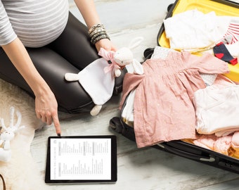 Hospital Bag Checklist Printable: New Mom Essentials (Digital Download)