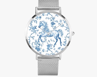 Elegant  Horse Theme Watch, Water Resistant , horse lover gift