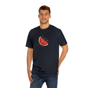 Watermelon Palästina T-Shirt, Unisex Palästina Shirt, Free Palästina T-Shirt, Menschenrechte Shirt, Gaza Shirt, Palästina Shirt, Frieden Shirt