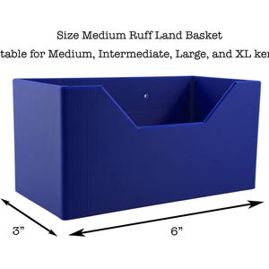 Medium Basket for Ruff Land kennel door , No chew mounting, fits XL, large, Intermediate, Medium
