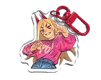 Chainsaw Man Power Acrylic Charm