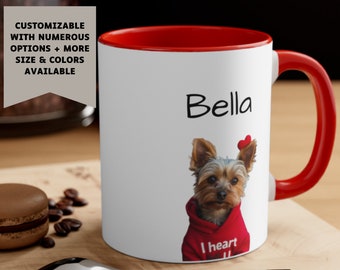 Mug animal de compagnie photo personnalisé, Mug chien personnalisé, Mug chat personnalisé, Mug photo personnalisé, Mug personnalisable, Mug papa chat, Mug chien personnalisé, Mug votre animal de compagnie