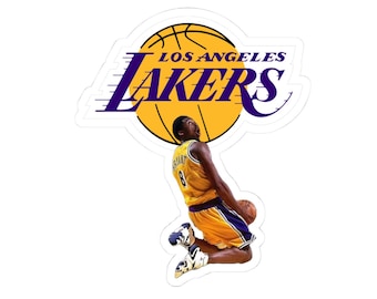 Kobe Bryant Lakers Sticker | Iconic Dunk